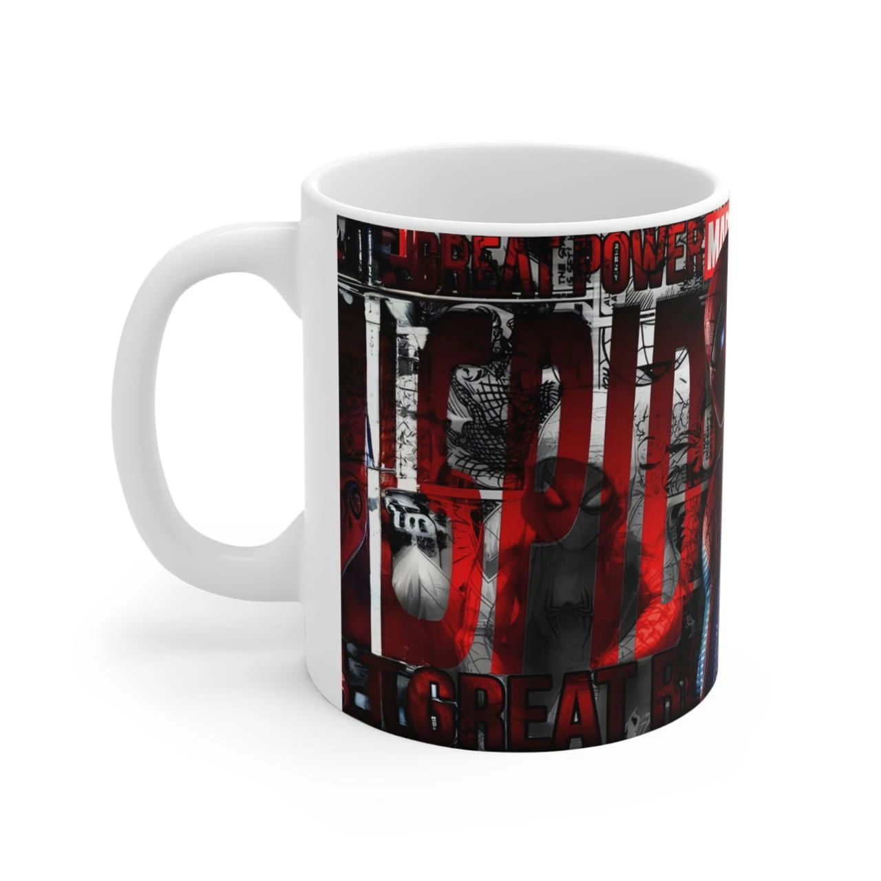 ☕ Taza de cerámica – Spider-Man 🕷️❤️ – photo 2